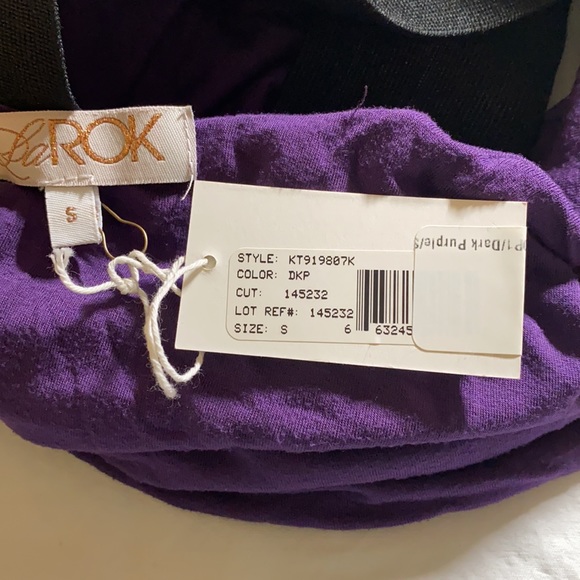 💥💥 NWT vintage top La Rok stretch Small - Picture 11 of 12